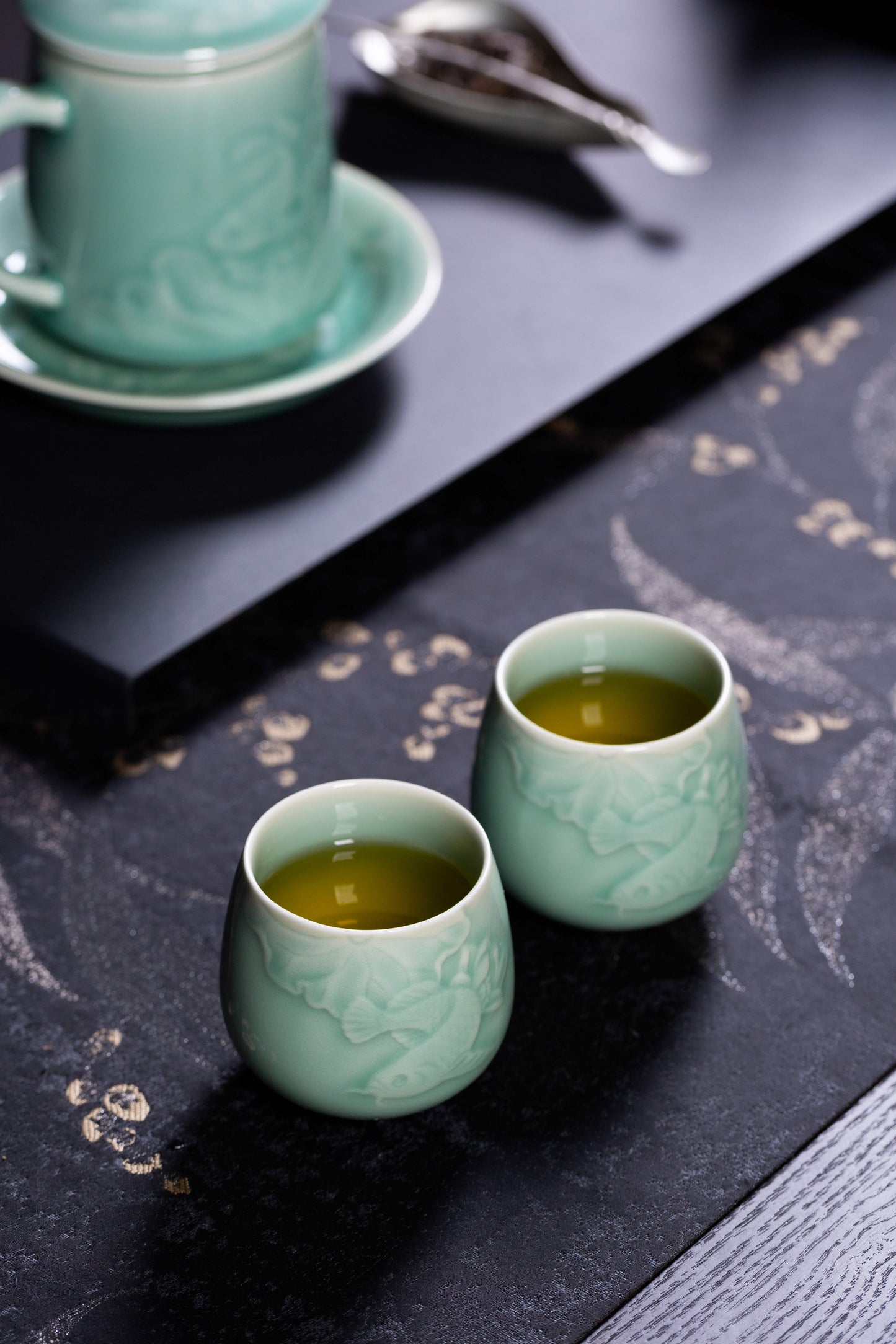 Dragon Fish 5 pieces tea set