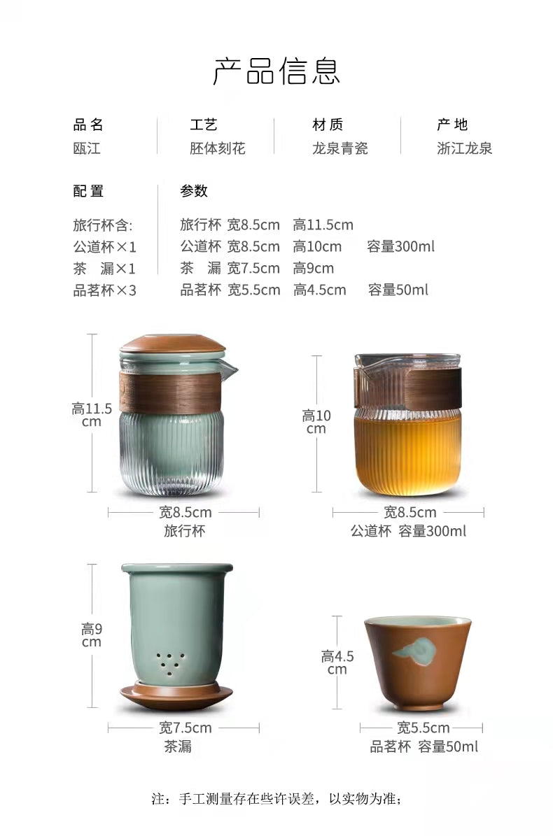 Xiangyun Portable Tea Set