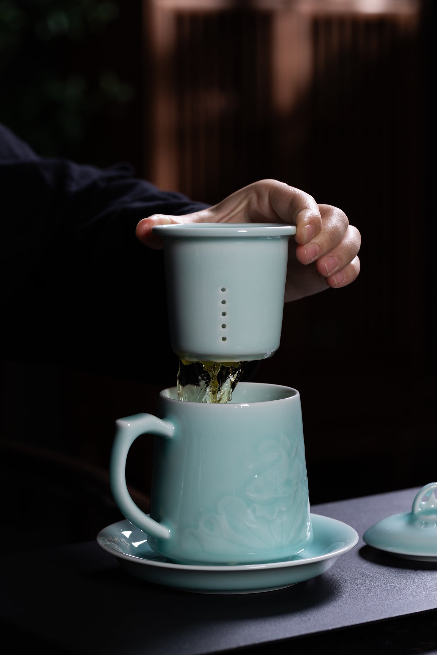 Dragon Fish 5 pieces tea set