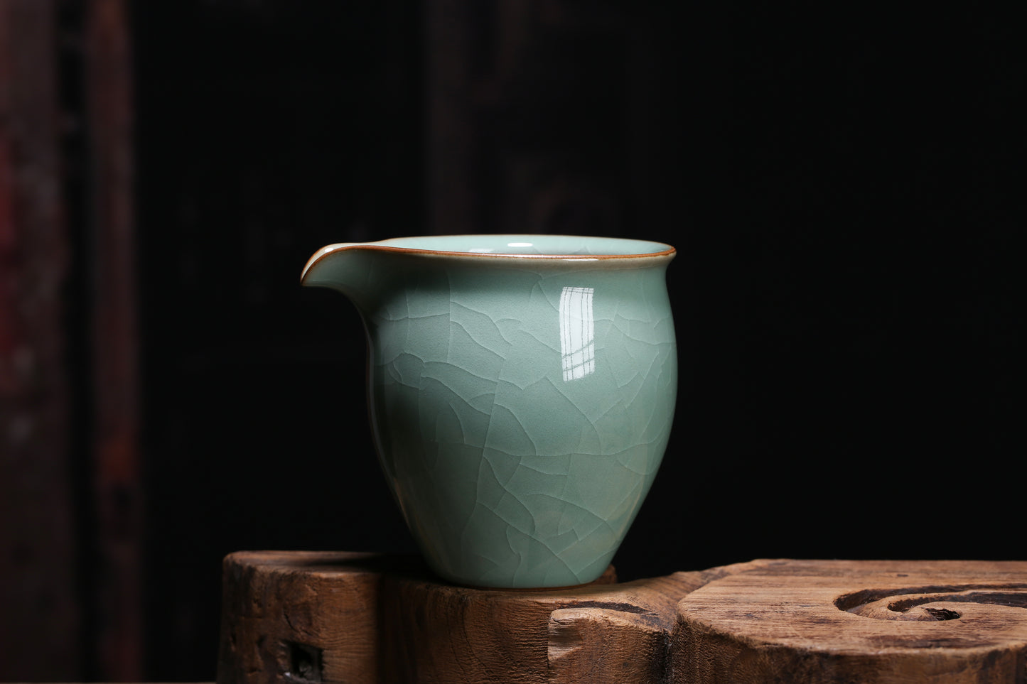 Longquan Celadon Ge Kiln Xishi 10 Head Teapot set