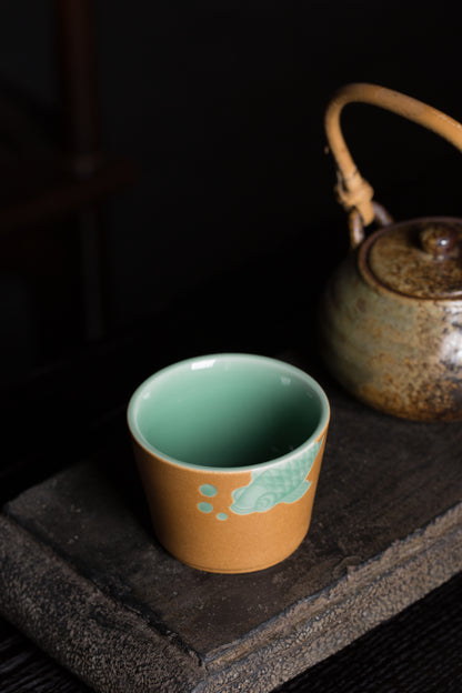 Longquan celadon master cup, Goldfish Master cup, Host-Cup