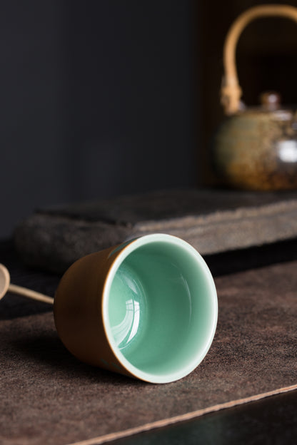 Longquan celadon master cup, Goldfish Master cup, Host-Cup