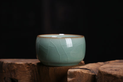 Longquan Celadon Ge Kiln Xishi 10 Head Teapot set